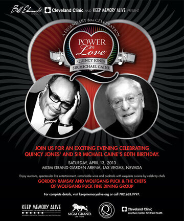 Сила любви: Празднование 80-летия Куинси Джонса и сэра Майкла Кейна (2013)
